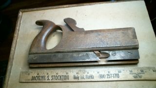 Union Factory H.  Chapin No.  175 Molding Plane (no Iron) Antique Vintage Old Tool
