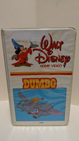 Walt Disney Home Video Dumbo Vhs Collectible Ultra Rare