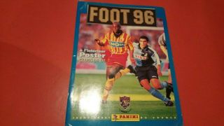 Rare Vintage Panini France Football Foot 96 Sticker Album Near Complete Vg/exc