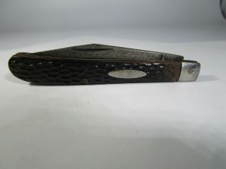 Antique Sabre Japan Horn Handle Pocket Knife