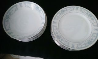 Vintage 1985 Sheffield Blue Whisper Porcelain Fine China Japan Bowls /dessert