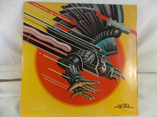 Judas Priest Vinyl Record Album Screaming For Vengeance 38160.  Rare Cover.