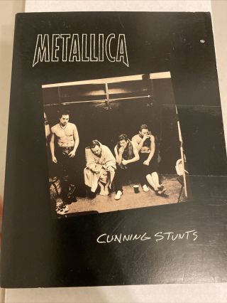 Metallica - Cunning Stunts (dvd,  1998,  2 - Disc Set) The Rare One With Slipcover