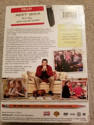 The Norm Show Complete TV DVD Series RARE OOP McDonald 3