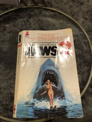 Jaws 2 1978 Vintage Rare By Hank Searls Paperback Book Pan Publishing