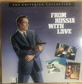From Russia With Love Criterion W/s Cav Laserdisc Rare Banned Audio Commentary