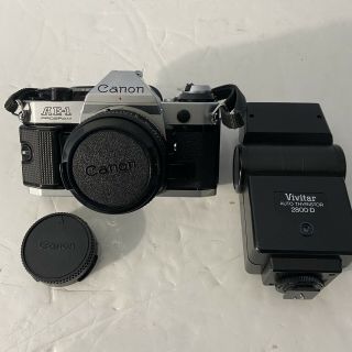 Canon Ae - 1 Program 35mm Slr W/ Fd Nfd 50mm F/1.  8 Lens & Rare