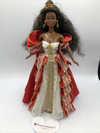 Barbie Doll African American Happy Holidays Special Edition 1997