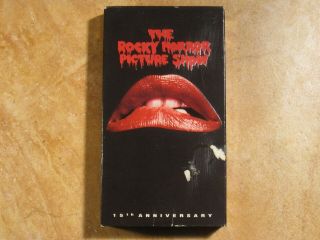 The Rocky Horror Picture Show Vhs Not 1992 Cbs/fox 1st Edition Red 1990 Cbs/fox
