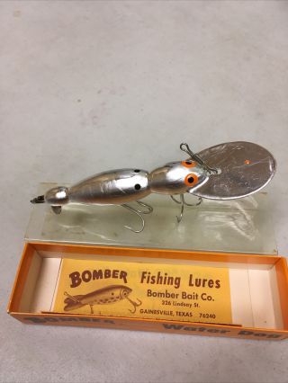 Vintage Bomber Fishing Lure 17mo With Box/ Paperwork