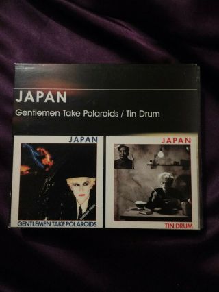Japan Gentlemen Take Polaroids/tin Drum Cd Rare V/g