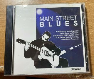 Rare Old Cd Main Street Blues Several Artists Richard Johnston 2003 Kasu Studios