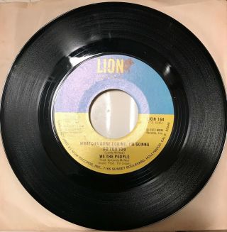 We The People: Making My Daydream Real Whatcha Done Rare Northern Soul 45