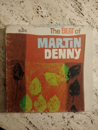 Rare 7 - 1/2ips The Best Of Martin Denny Reel To Reel Tape