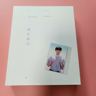Bts Dhl Memories Of 2017 Dvd Full Set Jin Photo Card Official Rare