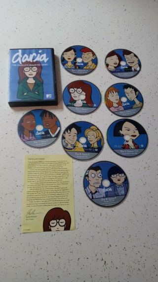 Daria - Daria: The Complete Animated Series.  Dvd.  Rare.  Oop.  8 Disc.  Set.