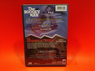 The Boogey Man / Devonsville Terror (DVD,  1980 ' s) Anchor Bay w/ INSERT RARE OOP 2