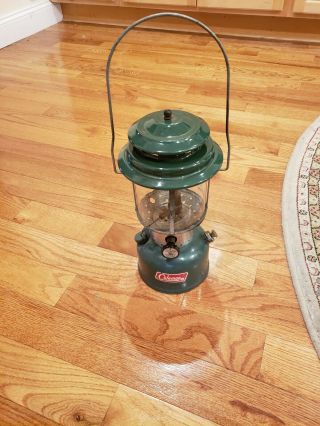 Coleman Double - Mantle Lantern Model 220f Dated 8 71