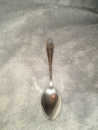 Vintage Sterling Silver Walt Disney World Souvenir Spoon - 4 1/4 "