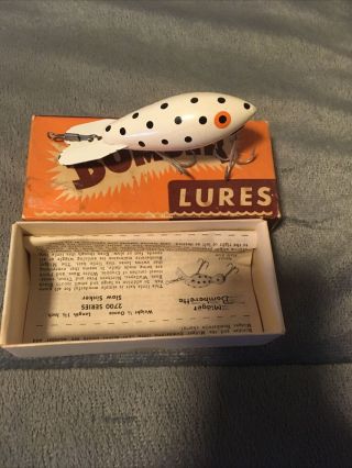 Vintage Bomber Fishing Lure 536 Box And Paperwork