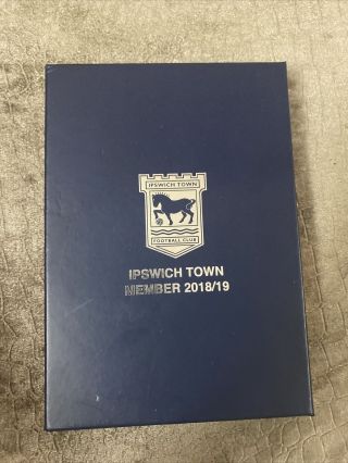 Ipswich Town Football Club Membership Pack 2018 2019 Rare Fast Post