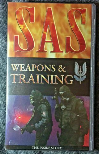 Sas Weapons And Training: The Inside Story With Barry Davies Rare Vhs Video Tape