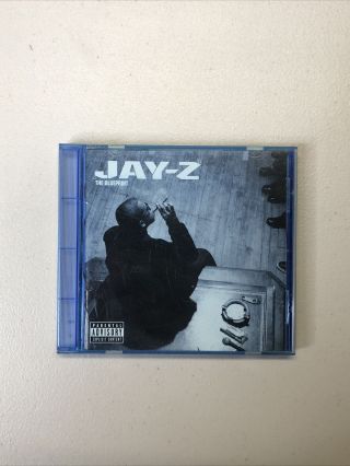 Jay - Z The Blueprint Cd With Rare Release Blue Jewel Case 2001 R&b Rap Oop