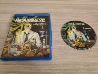 Re - Animator 1985 Blu - Ray Image Entertainment Oop Rare Read