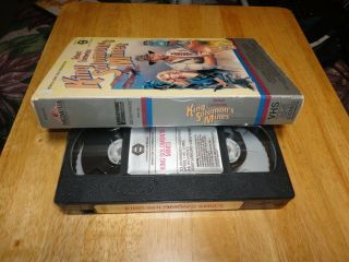 King Solomon ' s Mines (VHS,  1986) Richard Chamberlain Action Rare MGM Big Book Box 3