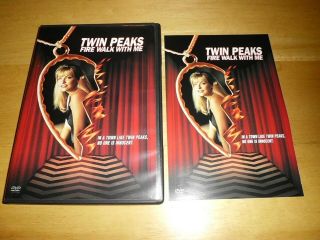 Twin Peaks Fire Walk With Me (dvd,  2005) Kyle Maclachlan,  Sheryl Lee; Rare Fp