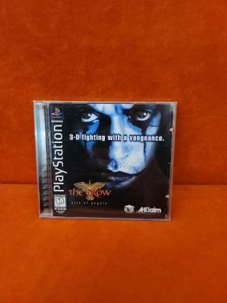 Rare The Crow: City Of Angels (playstation 1 Ps1 1997) Complete - &