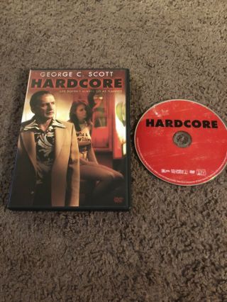 Hardcore Dvd Out Of Print Rare George C.  Scott / Paul Schrader Classic Oop