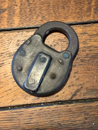 Vintage Antique Corbin? Sargent? Six 6 Levers Padlock Rare Lock Usa.  No Key