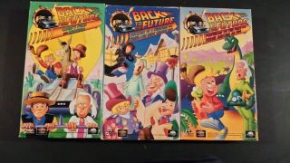 Back to the Future The Animated Series VHS Rare OOP set of 8 videotapes 2