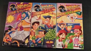 Back to the Future The Animated Series VHS Rare OOP set of 8 videotapes 3