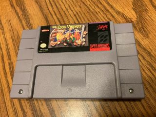The Lost Vikings (nes Nintendo Snes) Rare Video Game Cart Only Classic