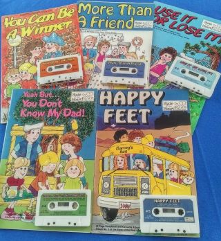 State Of The Heart Family Series - 5 Books & 5 Audio Cassettes 1984 Rare