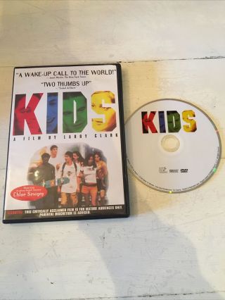 Kids Dvd (2000) Chloe Sevigny - A Film 1995 By Larry Clark Movie Rare Oop