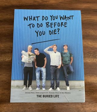 What Do You Want To Do Before You Die? By The Buried Life Signed - Rare - Htf
