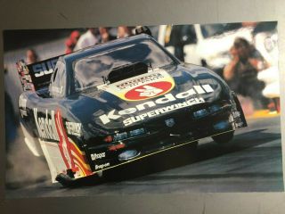 1998 Chuck Etchell’s Kendall Gt - 1 Funny Car Nhra Print Picture Poster - Rare