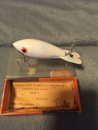 Vintage Bomber Fishing Lure 409 Small Box And Paperwork