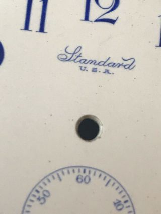 Vintage Rare Standard USA Pocket Watch Dial 42MM 3