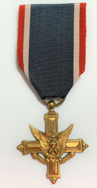 United States Ww1 French - Made Army Distinguished - Service Cross Rare