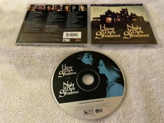 House Of Dark Shadows,  Night Of Dark Shadows Soundtrack Rhino Cd Rare Oop