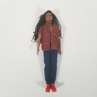 Barbie African American Rare Ken Doll With Braids & Rooted Hair 2017