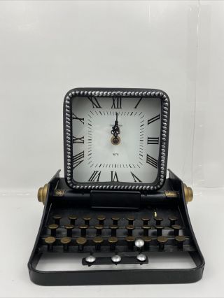 Charlton Station London 1879 Clock With Type Writer Vintage Rare