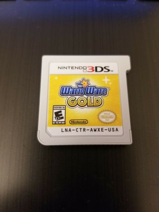 Warioware Gold Nintendo 3ds Wario Ware Cartridge Only Rare Authentic Usa Ntsc