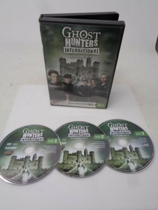 Ghost Hunters International: Season 1 Part 1 Dvd,  2010 3 Disc Set Rare