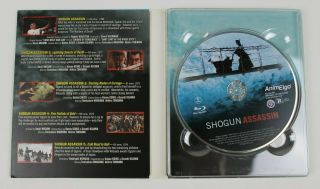 Shogun Assassin: 5 Film Collectors Set (Blu - ray Disc,  2012,  2 - Disc Set) OOP Rare 3