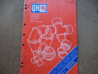Quinton Hazell Universal Joints Identity.  Classic Cars Trucks Rare Book This.